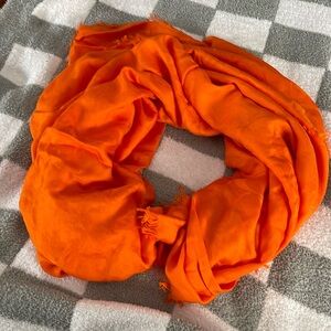 Coach Orange Square Scarf